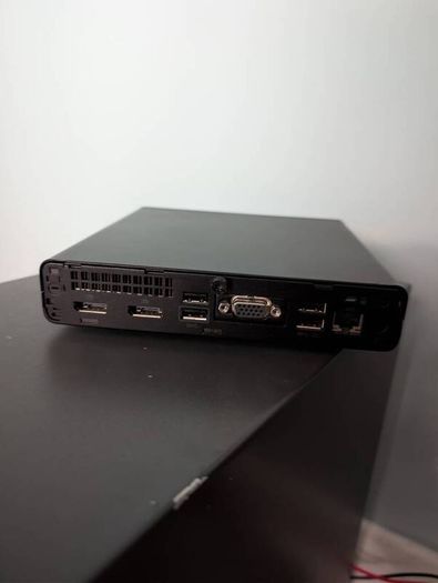 HP EliteDesk 705 G4 35W Mini Desktop PC | AMD A10-9700E | 4GB DDR4 | 256GB SSD | EU Power Adapter + UK Plug Included
