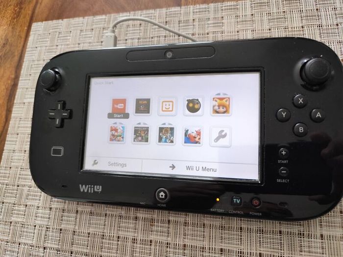 Wii U Gamepad Black