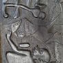 large vintage African plaque Image 4