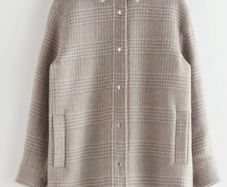 Wool oversized shirt jacket, Other Stories