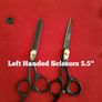 Professional Left Hand Barbering & Hairdressing Scissors for sale Image 7