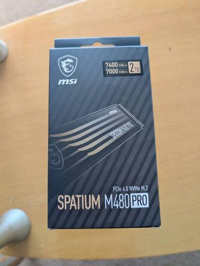 SSD Msi Spatium M480 Pro 2TB gen 4