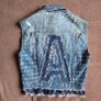 Modern Denim Vest Custom made size 10 Image 5