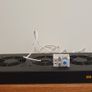 CONTEG DP-VEN-02-H Fan Module With 2x Vent Adjustable with thermostat 230V Image 2