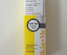 Skin + me Moisturiser with SPF 50 for dry to normal skin 24ml