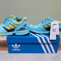 Adidas Torsion Originals ZX 8000 AQUA UK-5/UK-5.5/UK-6.5/UK-7/UK-7.5 EG8784 30-years Light Aqua Green Shock Yellow-2019
