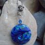 Handmade glass pendant, Jewellery, Pendant, Gift Image 8