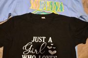 2 girls t-shirts 10-11Y
