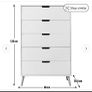 Habitat Chest of Drawers Image 5