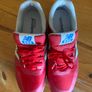 Red Cloth Nylon New Balance Runners Image 6