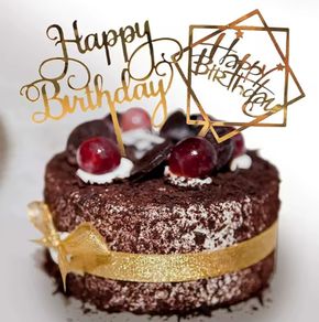 Happy Birthday Cake Toppers