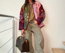 zara quilted jacket