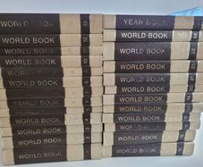 Vintage 1977 World Book Encyclopedia - Complete Set + 1978 Yearbook