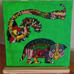 Badger Painting