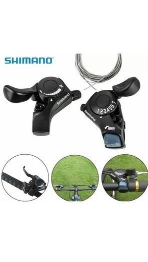 Mountain bike Parts bicycle Shimano gear shifters left & right 7 speed (Brand-New)