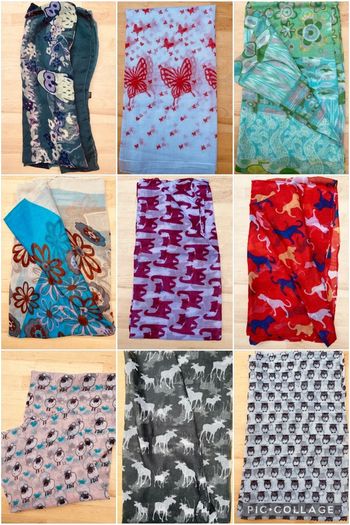 300 Ladies Scarves - Full Size - Summer Sellers!!