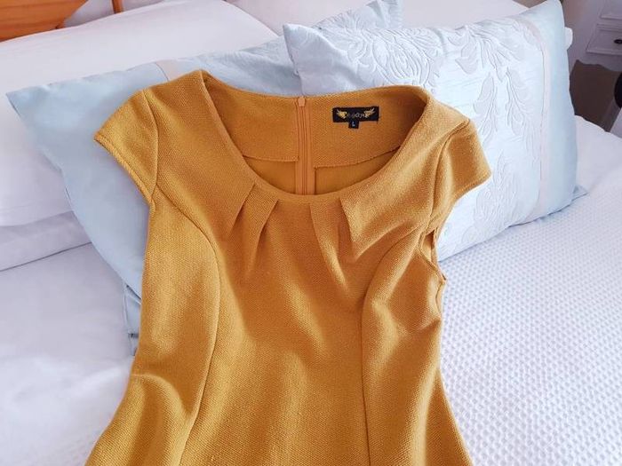 Mustard Dress - Size 14