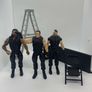wwe elite series 25 &  26 The Shield Seth Rollins, Roman Reigns & Dean Ambrose action figures Image 2