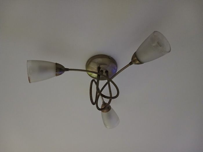 Pair of ceiling lights