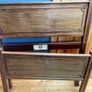 Pair of Antique Staples & Co. Mahogany Single Beds (Head & Footboards) Image 2