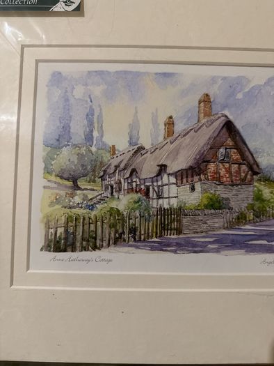 Anne Hathaways Cottage  by Angela Fielden - new