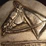 1929 Hackney Horse Society Sterling Silver Boxed Medallion Image 6