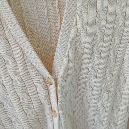 Ralph Lauren cream cardigan size S