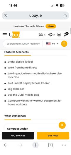 Under desk step exercise pedal