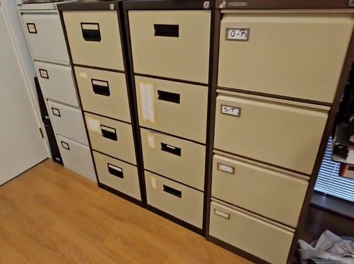 Metal Filing Cabinet