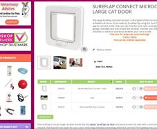 Cat Door - Brand New - Still in Box & unopened Sureflap