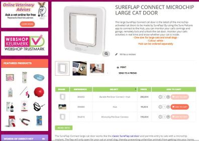 Cat Door - Brand New - Still in Box & unopened Sureflap