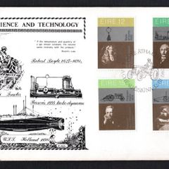 1981 Ireland Science & Technology Commemorative Stamps Hibernian Illustrated First Day Cover (FDC)