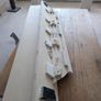 Portuguese limestone fireplace and gas fire Image 7