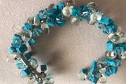 Costume turquoise Bangle