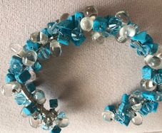 Costume turquoise Bangle