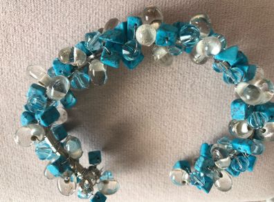 Costume turquoise Bangle