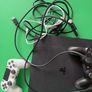 playstation 4 with two controllers and games Image 5