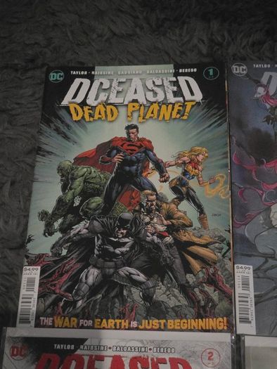 DCeased Dead Planet #1-6 with Peach Momoko & Card Stock Variants | DC Comics
