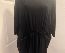 BNWT Masai Copenhagen tunic Genesi oversize black size XL UK20/22 EU48/50 Postage included