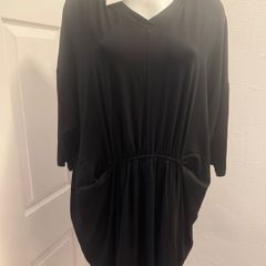 BNWT Masai Copenhagen tunic Genesi oversize black size XL UK20/22 EU48/50 Postage included