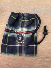 Royal Troon Golf Club Tartan Valuables Pouch