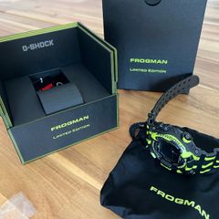 Casio G Shock Master of G Frogman Limited Edition Poison Dart Frog