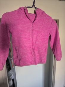 Girls pink hoodie