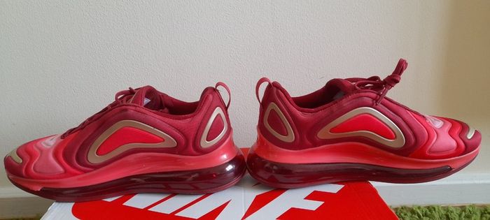 Nike Air Max 720 Iron Man (GS) UK-5.5/EUR-38.5 AQ3195-600 Team Crimson/Metallic Red Bronze-Gym Red-2019