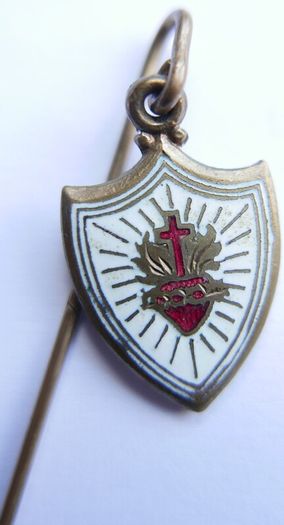 Vintage Irish Collectable Enamel Stick Pin