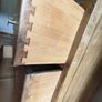 Vintage mid-century oak dressing table Image 5