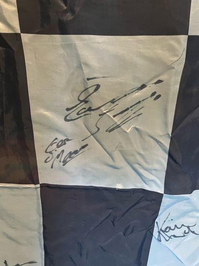 Dublin gaa flag autographed