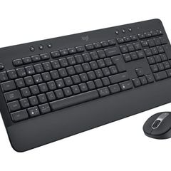 Logitech Signature MK650 Combo for Business Wireless Mouse and Keyboard Graphite