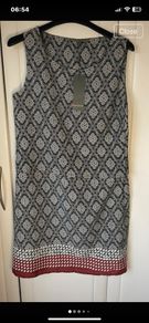 dress Bnwt streetone black print dress size 12