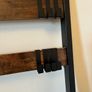 Industrial Leaning Hall Tree / Coat Rack with Shoe Storage (VASAGLE) Image 2